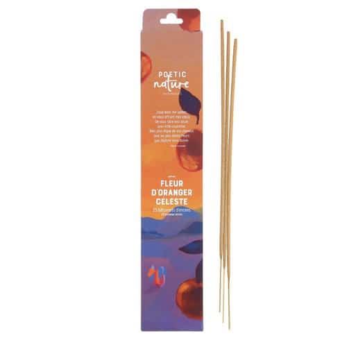 Bâtons d'encens fleur d'oranger céleste