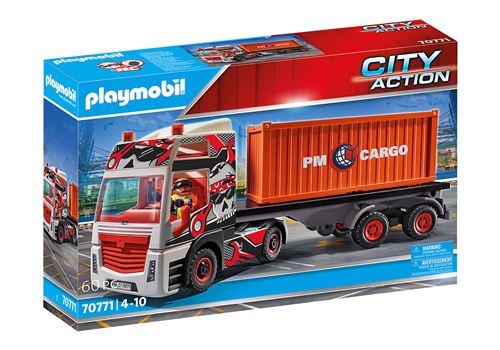 Playmobil City Action 70771 Camion De Transport