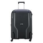 Valise extensible à 4 roues Delsey Clavel Taille L 76 cm Noir