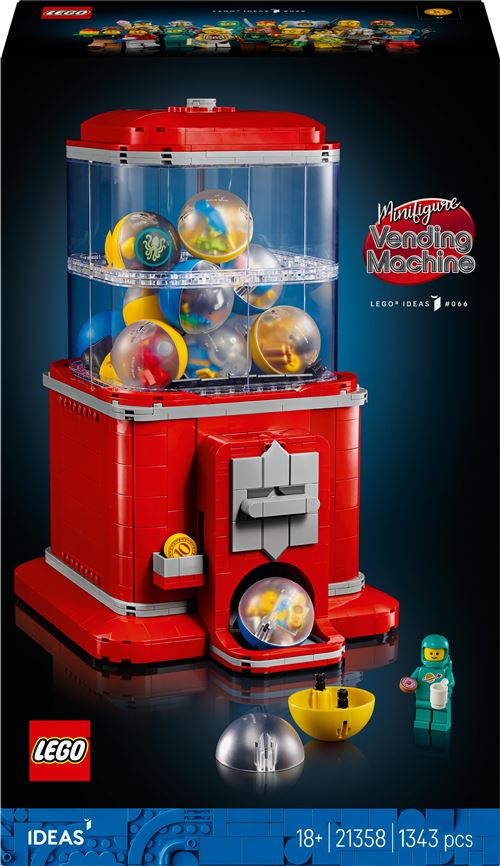 LEGO® Ideas 21358 Le distributeur de minifigurines Exclusivité Fnac