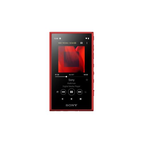 Lecteur Audio High-Resolution Android Sony NWA105 16 Go Rouge