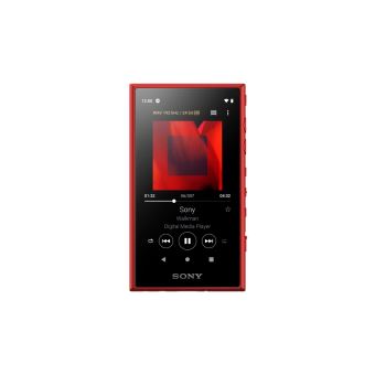 Lecteur Audio High-Resolution Android Sony NWA105 16 Go Rouge