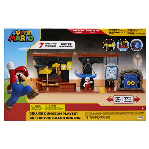 Super Mario - Playset Donjon Deluxe - Figurine de collection - Image 3