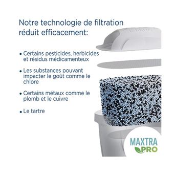 CARAFE FILTRANTE MARELLA BLANCHE 1 FILTRE A EAU MAXTRA PRO - ALL-IN-1