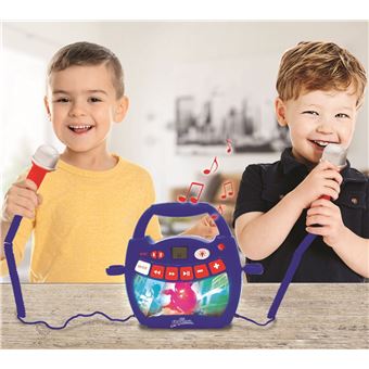 Jouet multimédia Lexibook Lecteur Audio Sans Fil Spider-Man Portable avec 2 micros