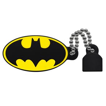 Clé USB 2.0 Emtec 16 Go Collector Batman Noir et jaune