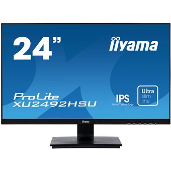 Ecran PC Iiyama ProLite XU2492HSU-B1 24&quot; Full HD Noir mat - 1