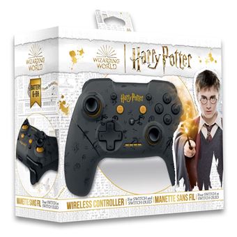 Harry Potter - Manette Switch Sans Fil Cable 1M - Noir