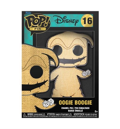 Figurine Funko Pop Pin Disney The Nightmare Before Christmas Oogie Boogie with Chase Modèle aléatoire