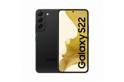 Smartphone Samsung Galaxy S22 6.1 Double SIM 5G 8 Go RAM 128 Go Noir