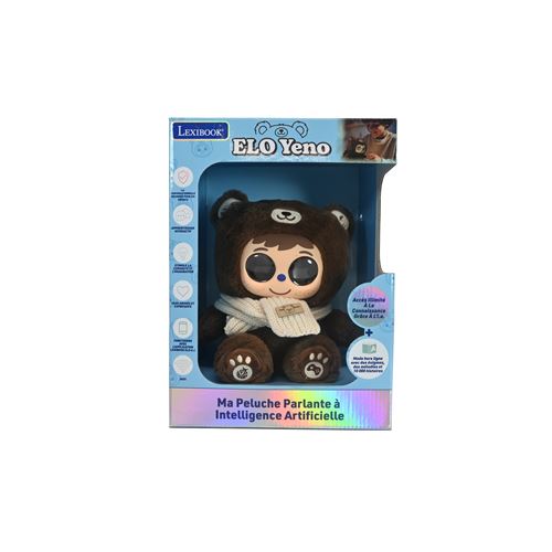 Lexibook Elo Yeno Ma Peluche Parlante à Intelligence Artificielle