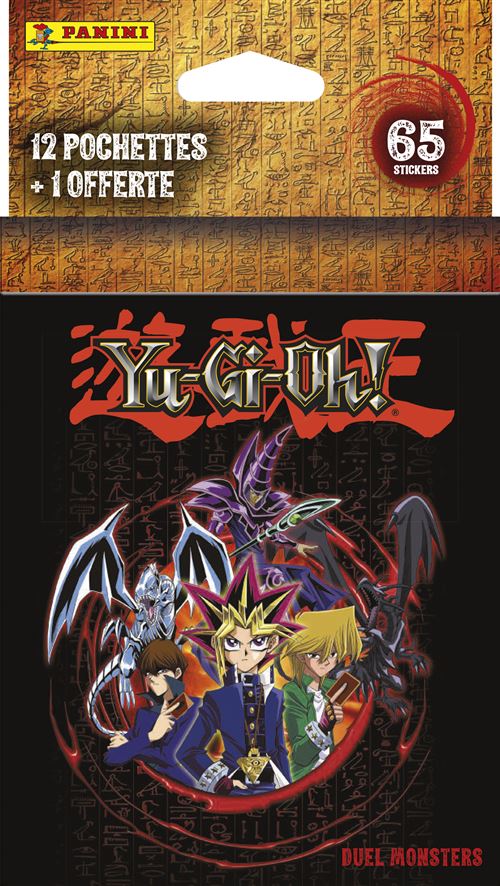 Cartes à collectionner Panini Yu Gi Oh Blister 12 pochettes avec 1 carte édition limitée