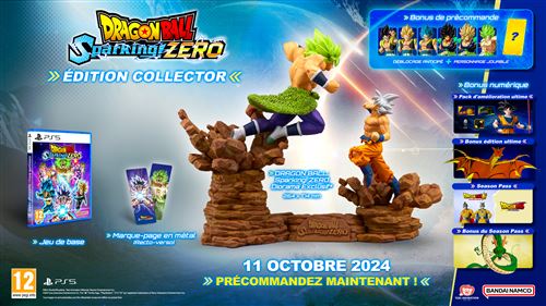 Pochette avant du jeu Dragon Ball: Sparking! Zero Edition Collector PS5