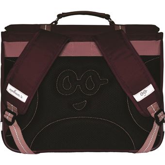 Cartable scolaire Ooban's Funny Los Angeles 38 cm Rouge et rose