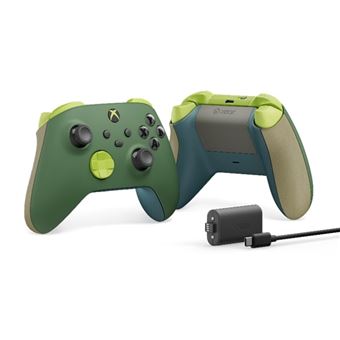 Manette Xbox sans fil Remix Edition Spéciale Vert, Bleu et Beige - Manette  à la Fnac