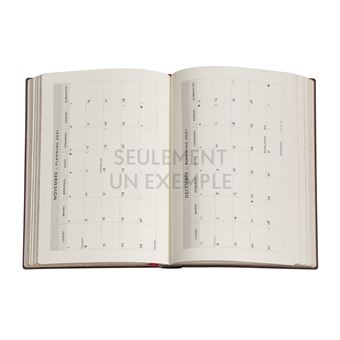 Agenda scolaire 2021 2022 Paperblanks un jour par page Reliure Reine Apogée