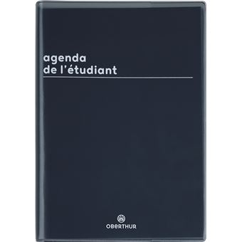 Agenda scolaire Oberthur PEFC Boréal Noir