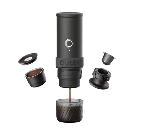 Machine à expresso électrique portable OUTIN Mino 22 bars Batterie 3×3000 mAh USB‑C IP67 - vue 5