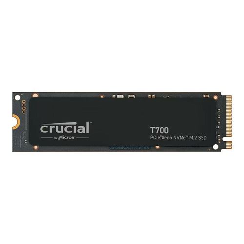 Disque SSD Interne Crucial T700 PCle Génération 5 2 To Noir