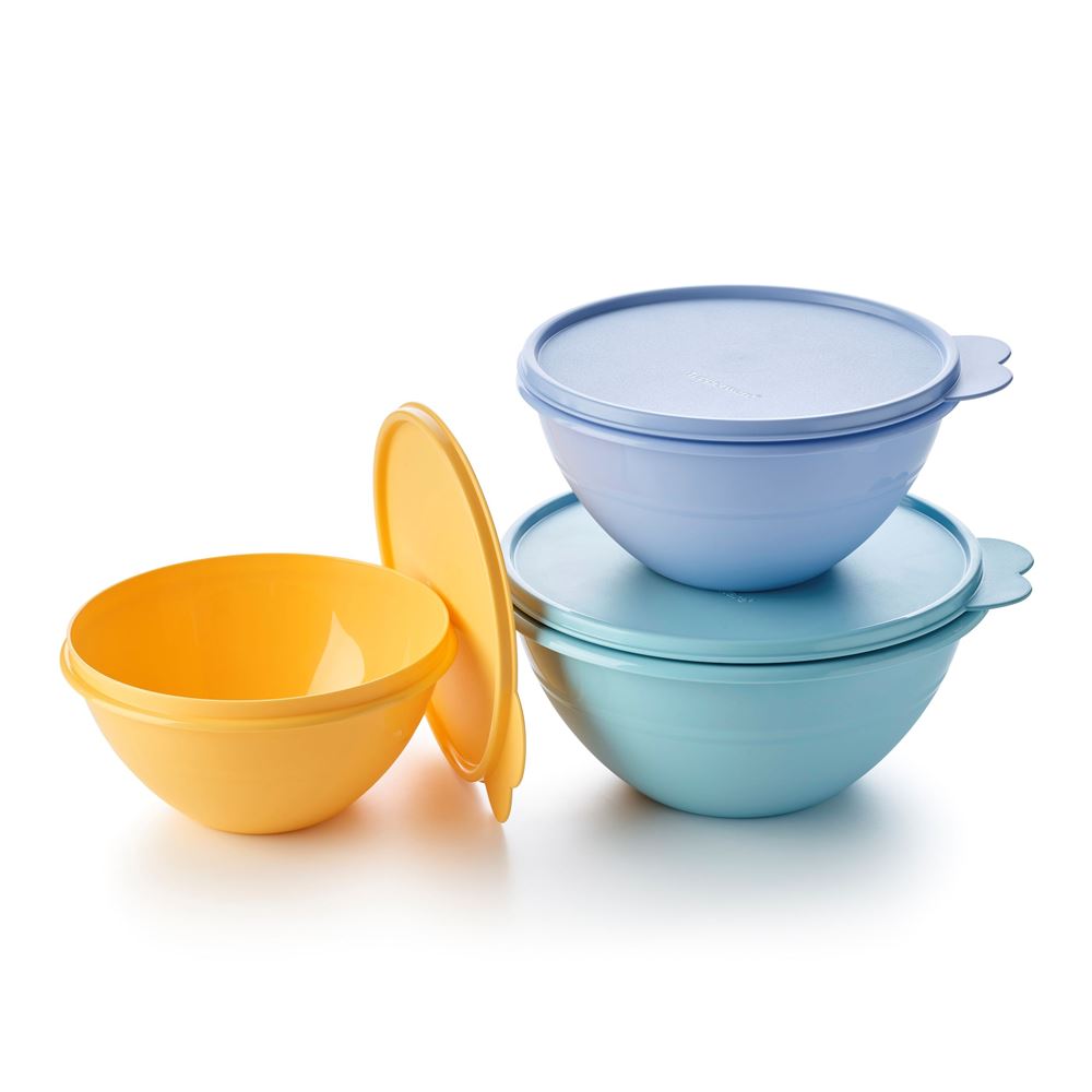 Lot De 3 Bols Essentials Tupperware – Neufs, Sous Emballage D’origine