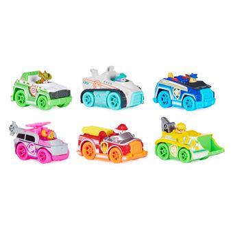 Voiture Paw Patrol Pack de 6 Vehicules Neon True Metal Paw