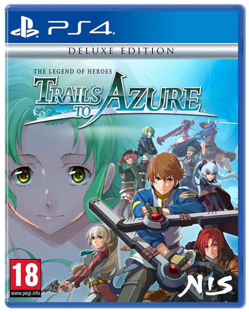 Pochette avant du jeu The Legend of Heroes: Trails to Azure PS4