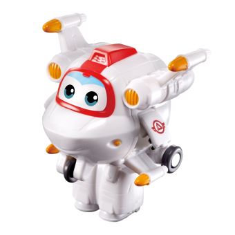 Coffret Super Wings 6 Transform'a'Bot 5 cm et 4 PVC