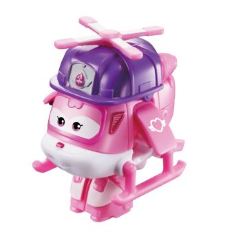 Coffret Super Wings 6 Transform'a'Bot 5 cm et 4 PVC