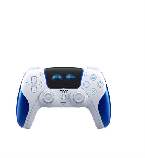 Manette sans fil DualSense® Sony Édition limitée Astro Bot™ Joyful Blanc et bleu