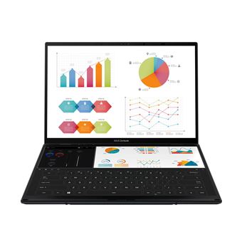 PC portable Asus Zenbook Duo UX8406CA 14" Ecran tactile Intel® Core™ Ultra 9 32 Go RAM 1 To SSD Gris - 1