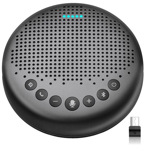 Haut-parleur sans fil Bluetooth Emeet Luna Gris