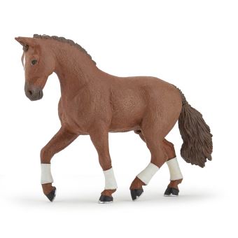 Figurine Papo Cheval Hanovrien alezan