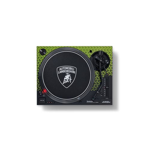 Platine vinyle Technics SL-1200M7B Edition Speciale Lamborghini vert