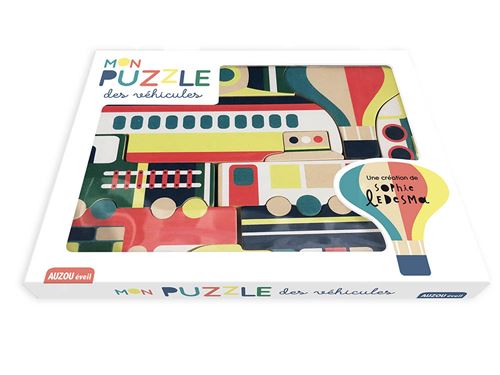 Puzzle Auzou Mon puzzle des véhicules