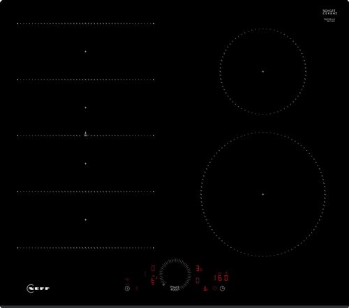 NEFF Plaque induction encastrable  N 70 T66FHE4L0 7400 W Noir