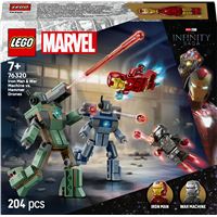 LEGO® Super Heroes 76320 Iron Man et War Machine contre les drones de Hammer