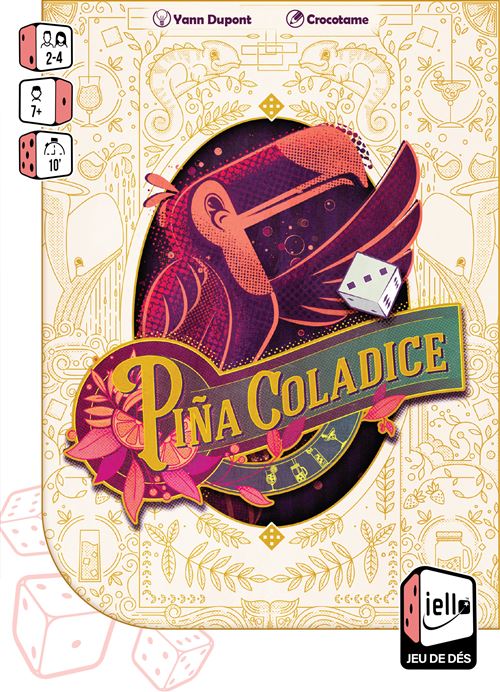 Jeu d'ambiance Iello Dés Piña Coladice Prix Fnac 2024 des Jeux de sociétés Famille