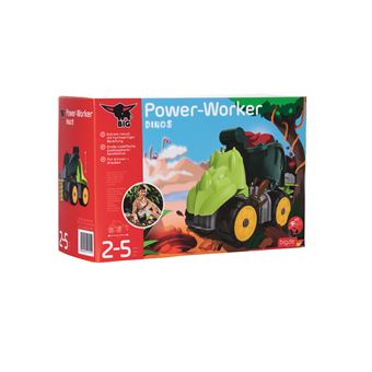 Véhicule Big Power Worker Mini Dino Triceratops