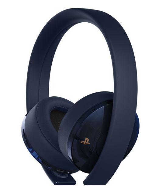 SONY Casque-micro sans fil  Gold &Eacute;dition Limit&eacute;e 500 Millions PS4