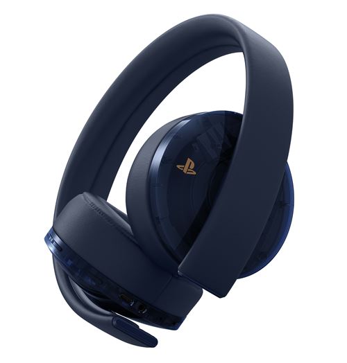 Casque Bluetooth pour PS4 - Gold Black
