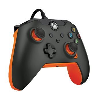 Manette filaire Pdp pour Xbox et PC Noir atomique