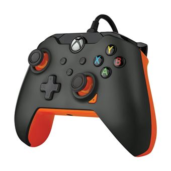 Manette filaire Pdp pour Xbox et PC Noir atomique