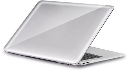 Housse type Cover en silicone Clip On Puro pour MacBook Pro 16" 2020 Transparent