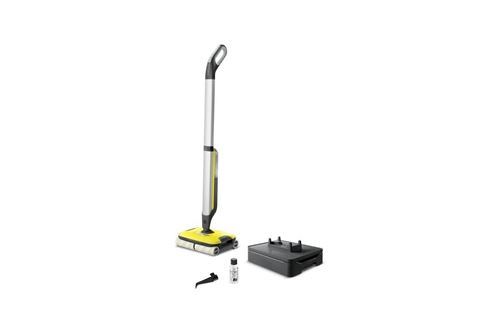 Nettoyeur De Sol Karcher Fc 7 Sans Fil Gris Et Jaune