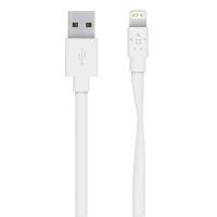 Câble plat Belkin Lightning vers USB Mixit 1.2 m Blanc