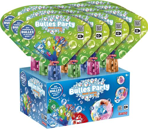 Jeu de plein air Lansay Bulles party Multi-bulles XL Modèle aléatoire
