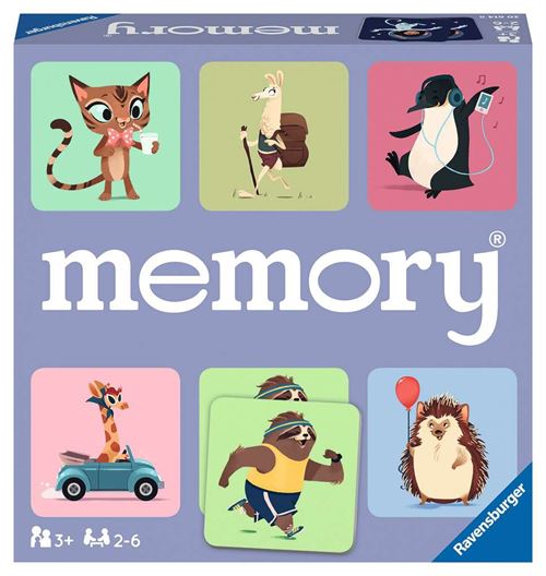 Jeu de mémoire Le monde sauvage des animaux Ravensburger Memory
