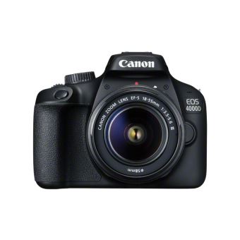 Reflex Canon EOS 4000D Noir + Objectif EF-S 18-55 mm f/3.5-5.6 III