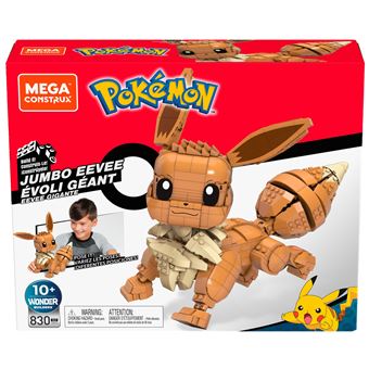 Jeu de construction Mega Bloks Figurine Évoli Pokémon