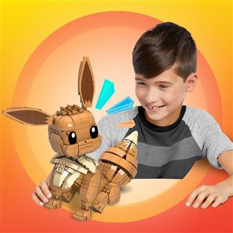 Jeu de construction Mega Bloks Figurine Évoli Pokémon